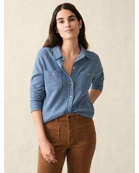 Faherty - Legend&Trade; Sweater Shirt - Lyst
