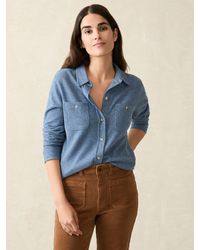 Faherty - Legend&Trade; Sweater Shirt - Lyst