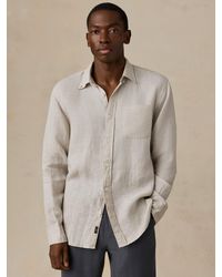 Faherty - Sunwashed Linen Shirt - Lyst
