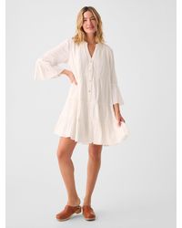 Faherty - Dream Cotton Gauze Kasey Dress - Lyst