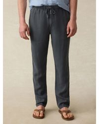 Faherty - Linen Drawstring Pants - Lyst