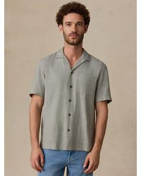 Faherty - Short-Sleeve Breeze Camp Shirt - Lyst