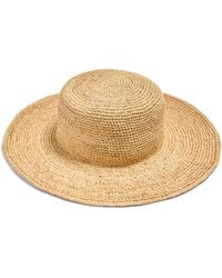 Faherty - Raffia Packable Sun Hat - Lyst