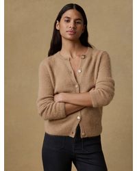 Faherty - Apres Alpaca Long-Sleeve Cardigan - Lyst