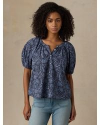 Faherty - Voile Lettie Top - Lyst