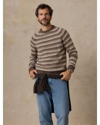 Faherty - Donegal Crew Sweater - Lyst