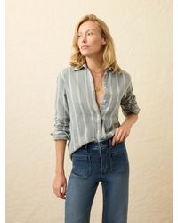 Faherty - Nazare Flannel Relaxed Shirt - Lyst