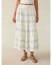 Faherty - Dune Cotton Gauze Woodstock Skirt - Lyst