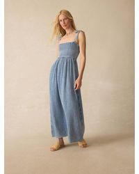 Faherty - Dune Cotton Gauze Ella Dress - Lyst