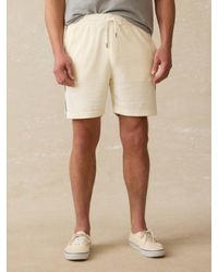 Faherty - Cabana Towel Terry Sweatshort - Lyst