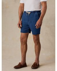 Faherty - Essential Linen Short (6.5" - Lyst