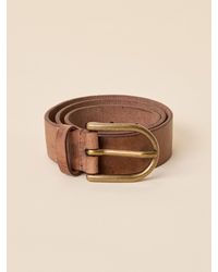 Faherty - Heritage Leather Belt - Lyst