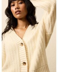 Faherty - Heirloom Cotton Relaxed Cardigan - Lyst