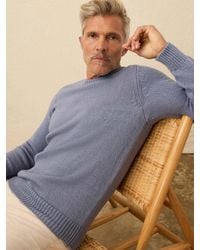 Faherty - Heirloom Cotton Crewneck Sweater - Lyst