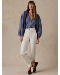 Faherty - Stretch Terry Patch Pocket Ankle Pants - Lyst