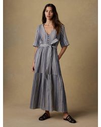 Faherty - Dune Cotton Gauze Marina Dress - Lyst