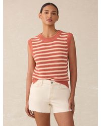 Faherty - Miramar Linen Sweater Tank - Lyst