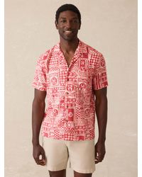 Faherty - Surf Ghana Short-Sleeve Breeze Camp Shirt - Lyst