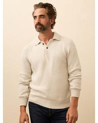 Faherty - Heirloom Long-Sleeve Sweater Polo - Lyst