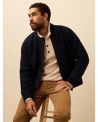 Faherty - Range Fleece Lined Bomber Jackets - Lyst