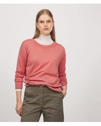 Falconeri - Round-neck Cashmere Jumper With Slits - Lyst
