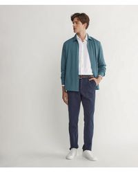 Falconeri - Long-sleeved Shirt In Cotton And Silk Piqué - Lyst