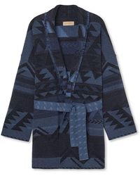 Falconeri - Kimono jacquard lamè - Lyst