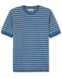 Falconeri - Short-sleeved Striped T-shirt - Lyst