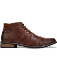 Clarks Leather Men S Edgewick Mid Chukka Boots In Brown For Men Lyst