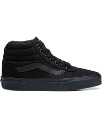 vans women's ward high top shoes
