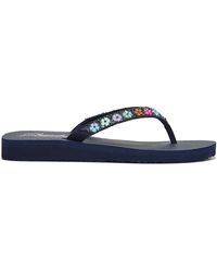 Skechers Synthetic Meditation Daisy Delight Flip Flop