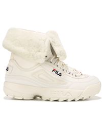 fila boots fur