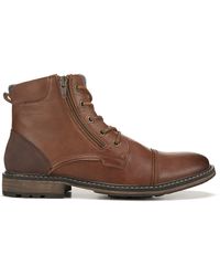 kleen cap toe leather boot