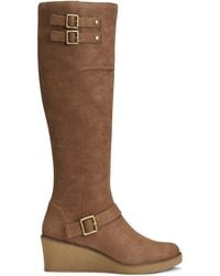 a2 aerosoles boots wide calf