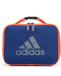 blue adidas lunch box
