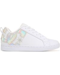 dc shoes white sneakers