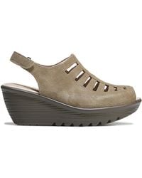 skechers trapezoid wedge sandal