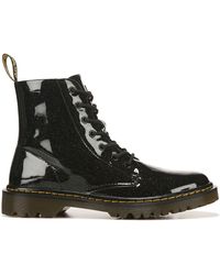 luana leather mid top boot