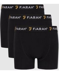 Farah - Saginaw 3 Pack Boxers - Lyst