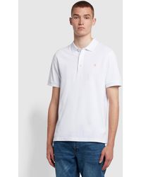 Farah - Blanes Slim Fit Organic Cotton Polo Shirt - Lyst