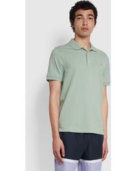 Farah - Blanes Slim Fit Organic Cotton Polo Shirt - Lyst
