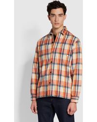 Farah - Whistler Relaxed Fit Check Shirt - Lyst