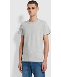 Farah - Farris Slim Fit Twin Pack Organic Cotton T-Shirt - Lyst
