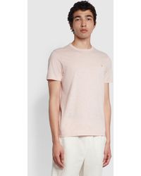 Farah - Danny Slim Fit Organic Cotton T-Shirt - Lyst