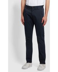 Farah - Elm Regular Fit Organic Cotton Twill Chinos - Lyst