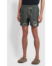 Farah - Colbert Yin Yang Print Swim Shorts - Lyst