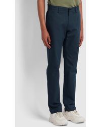 Farah - Elm Regular Fit Cotton Hopsack Trousers - Lyst