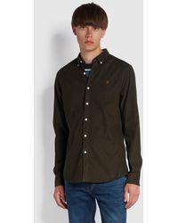 Farah - Fontella Slim Fit Corduroy Shirt - Lyst