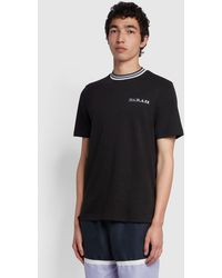 Farah - Hanley Regular Fit Organic Cotton T-Shirt - Lyst