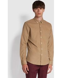 Farah - Fontella Slim Fit Corduroy Shirt - Lyst